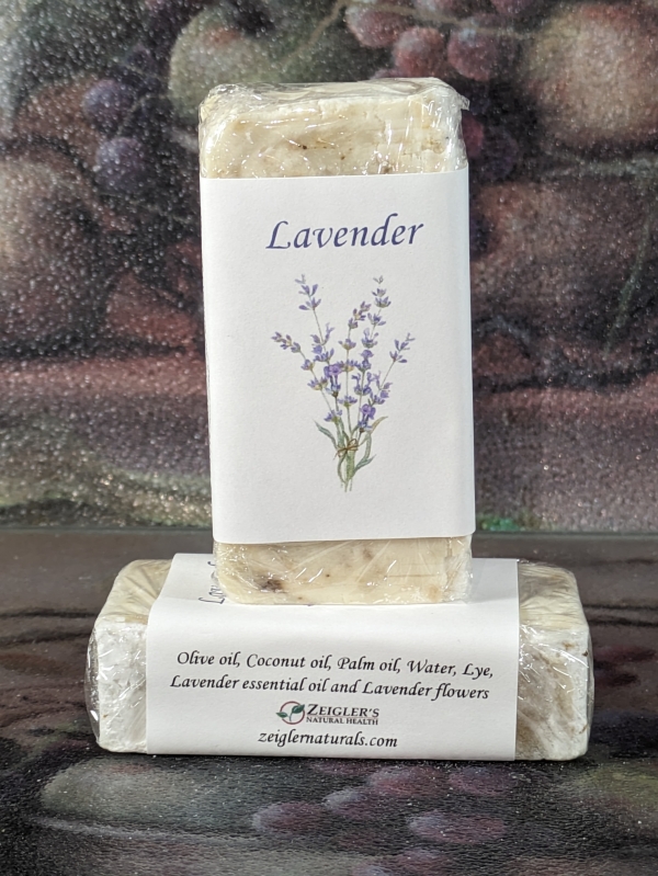 Lavender - Soap Bar - Zeigler's Natural Health